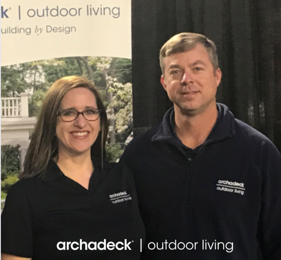Derek & Carissa Crews, Owners Archadeck of Birmingham.