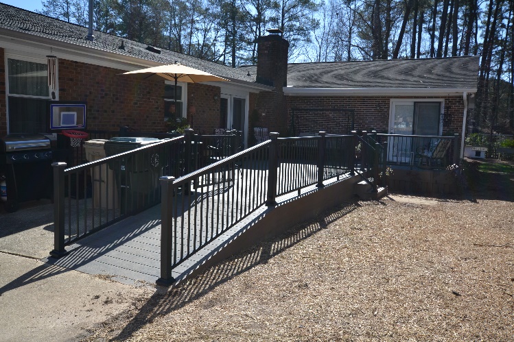 Garner Ramp with railings