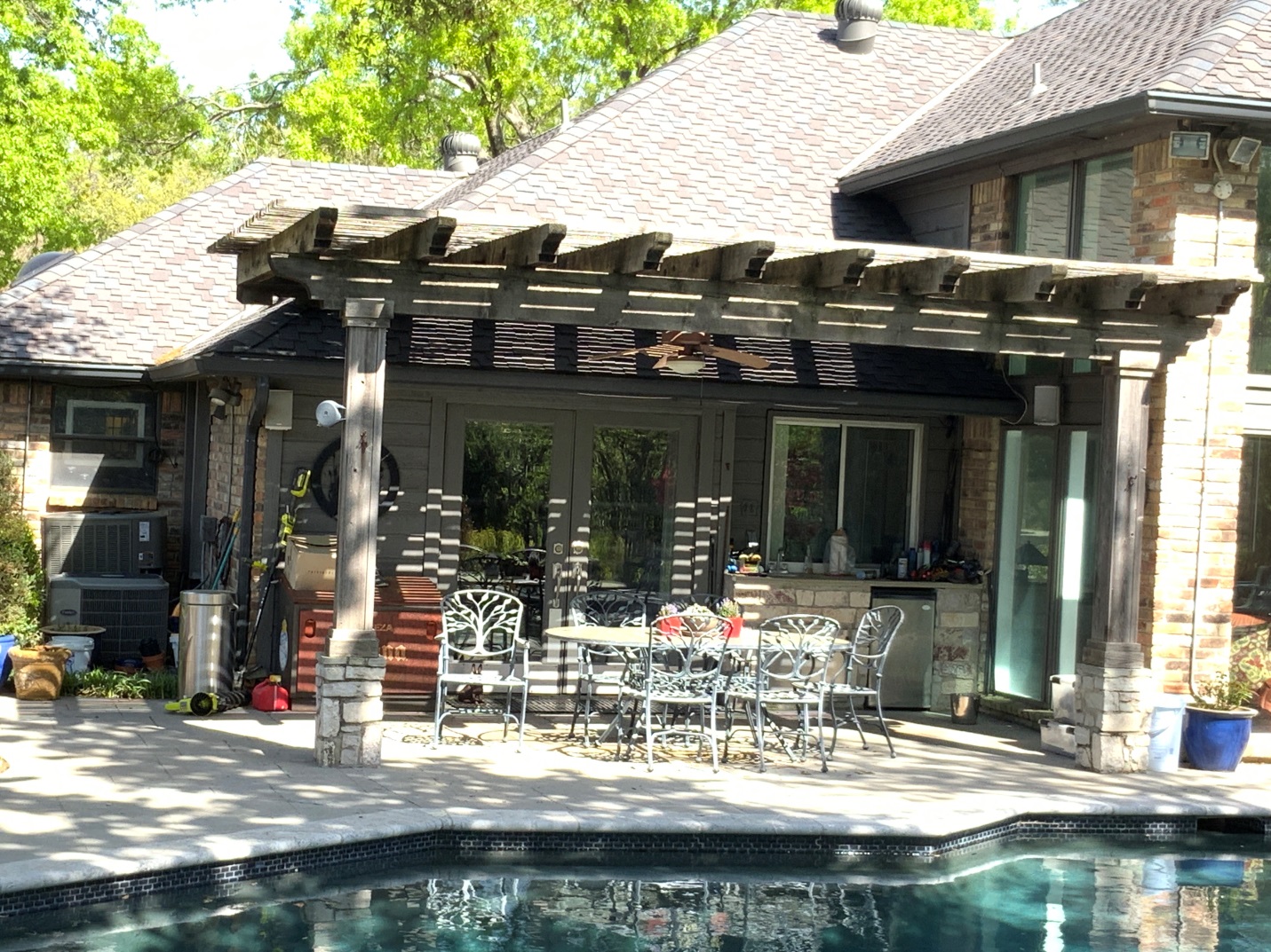 hardscape pergola