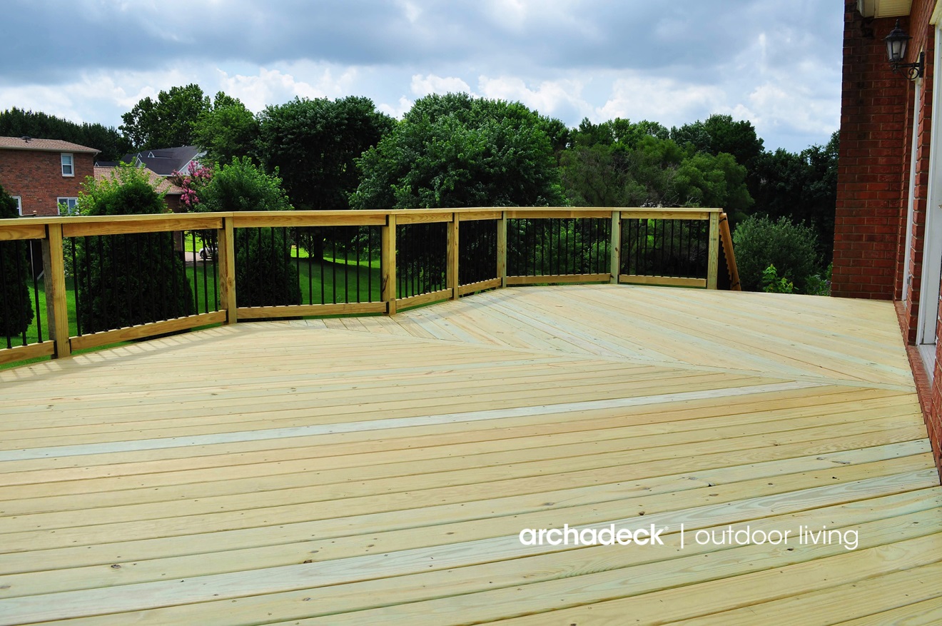 Archadeck of Nashville custom wooden deck builder