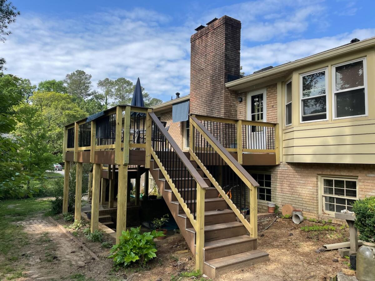 deck stairs