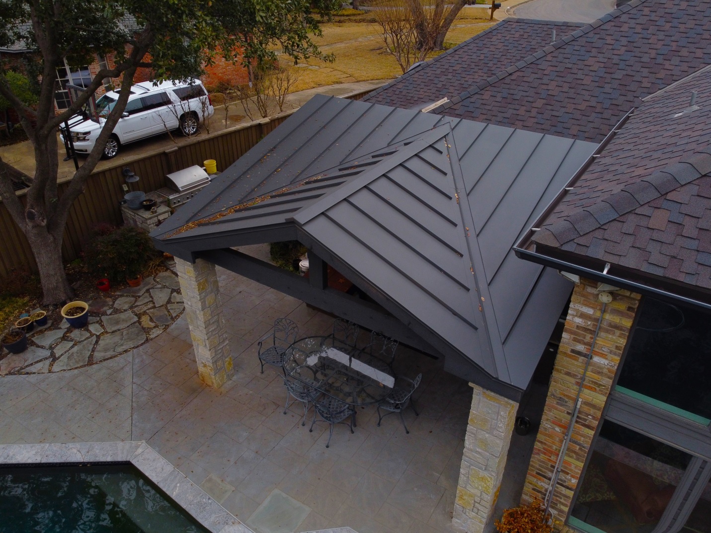 pergola roof