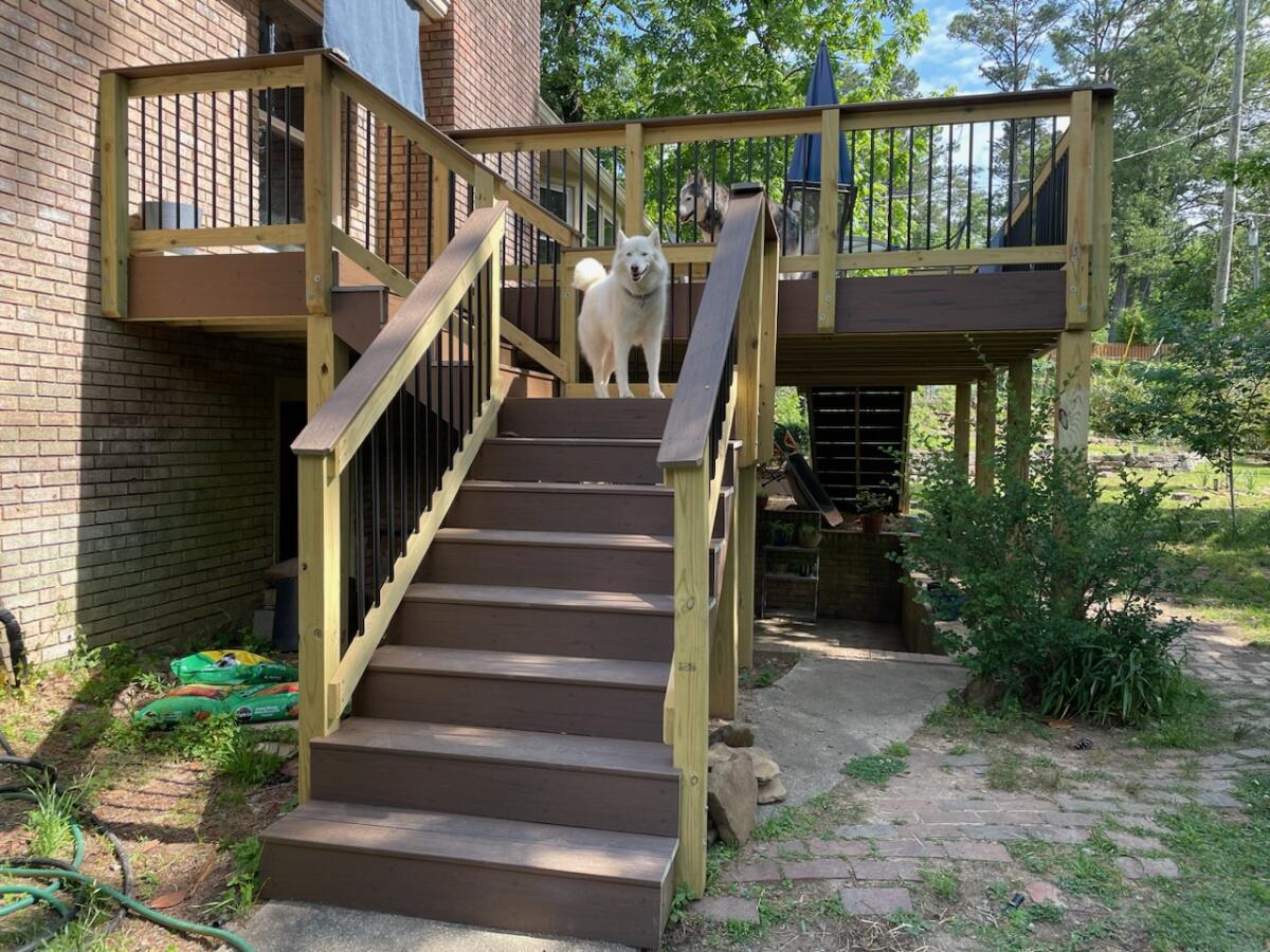deck stairs