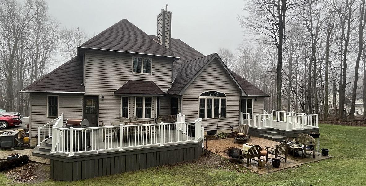 Double Back Deck and Patio View