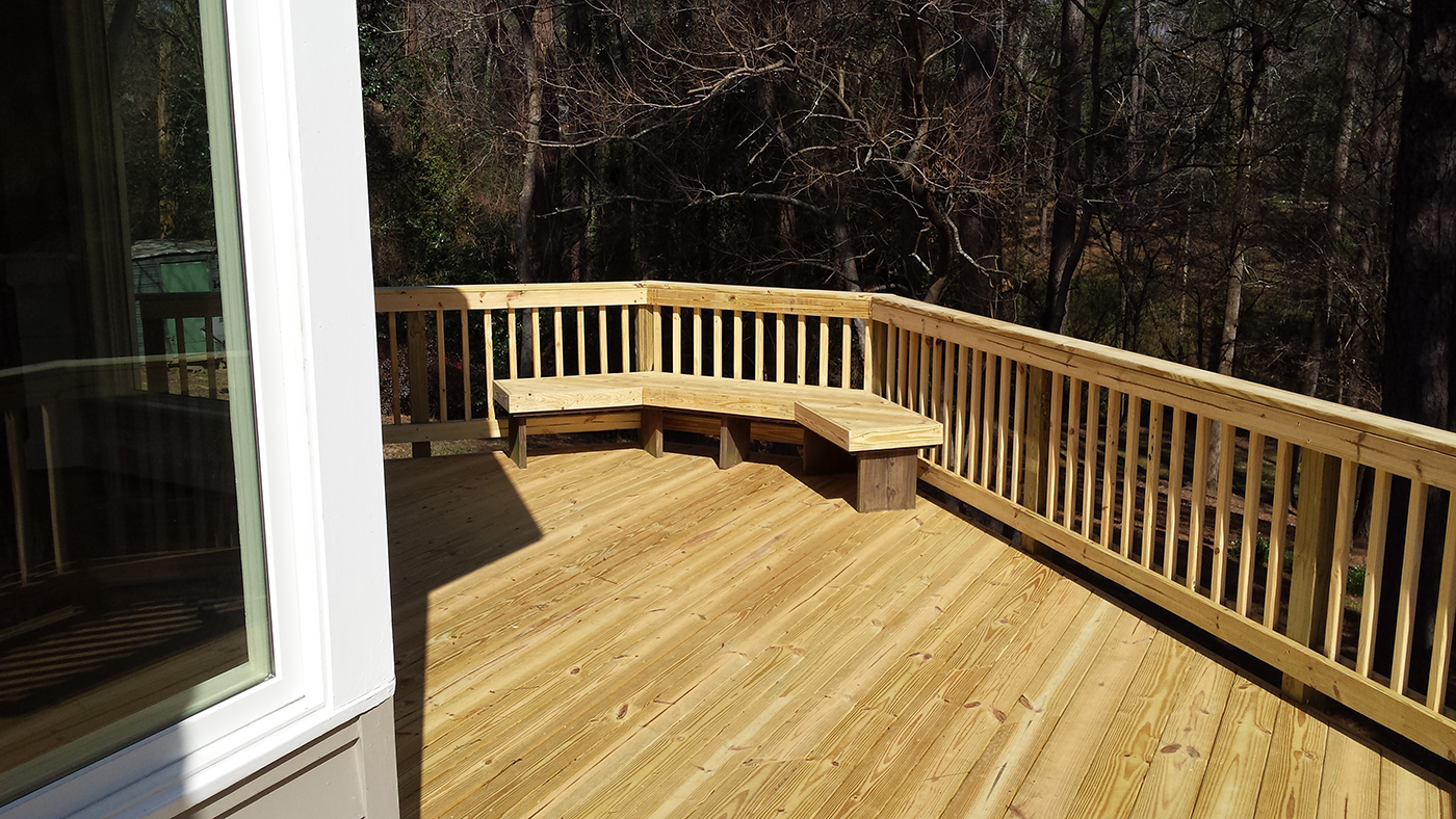 wood deck