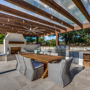 Bringing a modern flare to outdoor kitchens