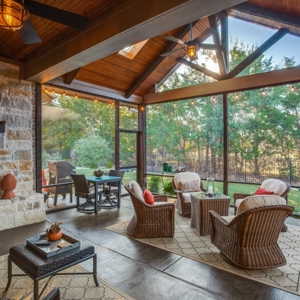 Breathe in the fresh air while staying inside