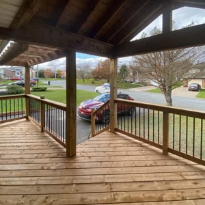 wood deck