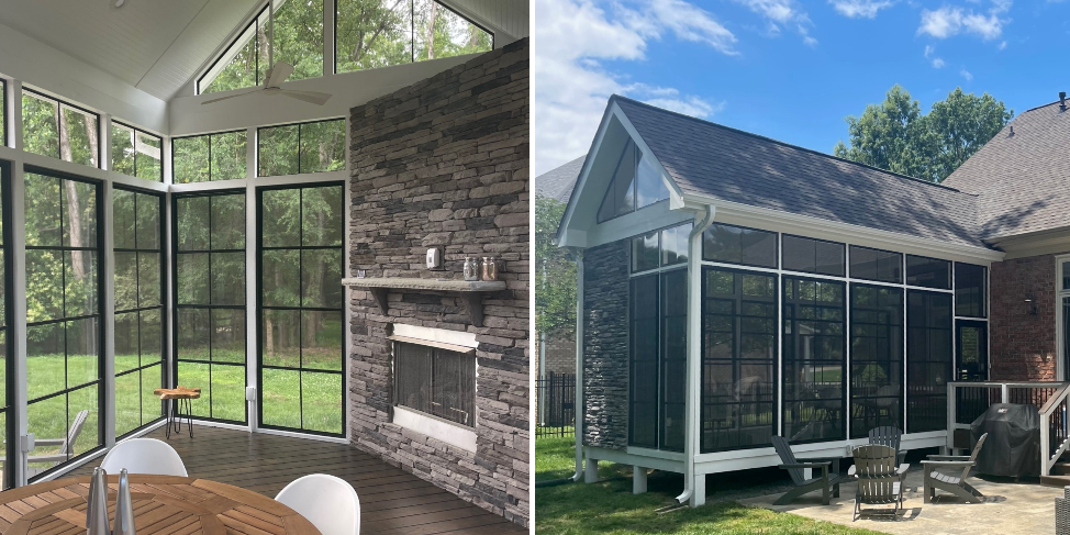 screened in porch