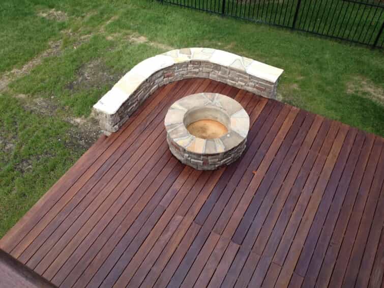 Archadeck Firepit in Southeast Michigan