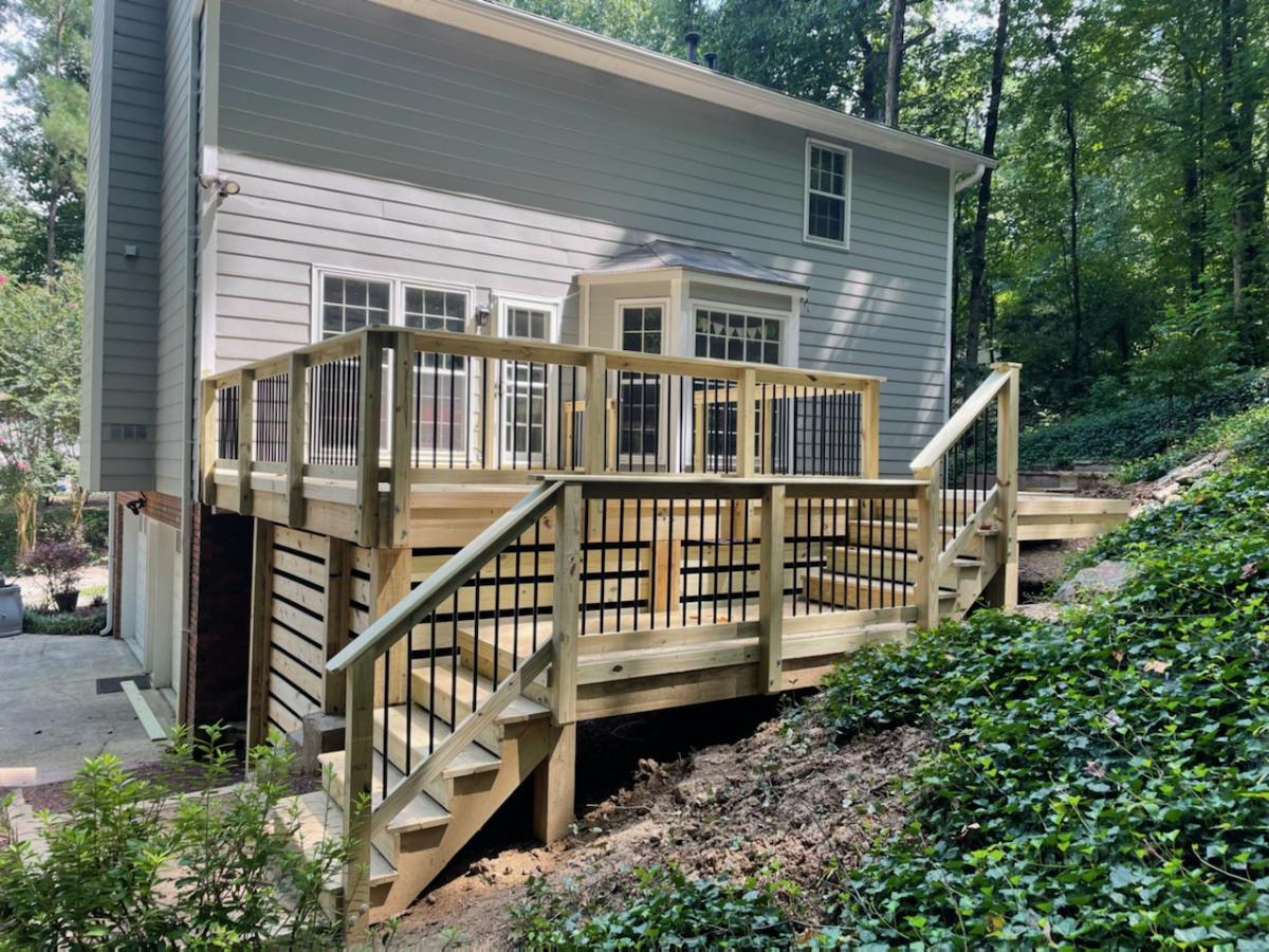 Hoover AL deck transformation in Hoover’s Riverchase neighborhood.