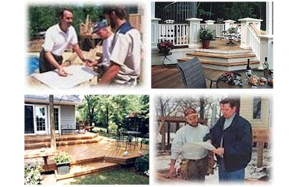 archadeck team with clients and decks