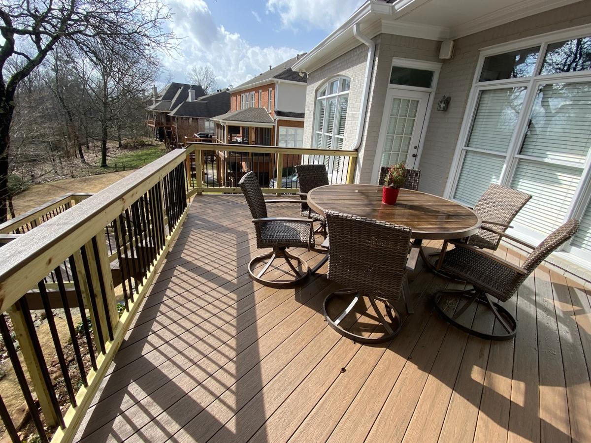 Archadeck reconfigures Hoover, AL, deck design while maintaining the ...