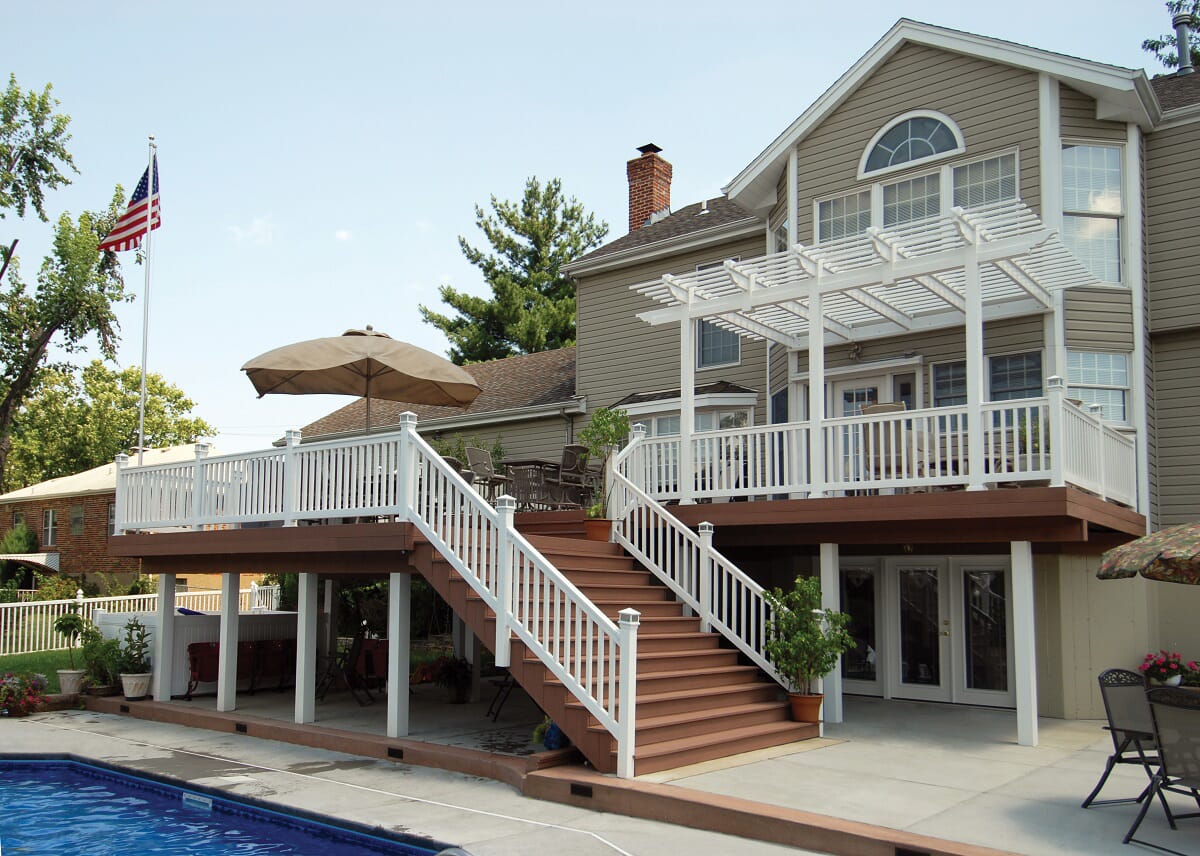 pergola on deck
