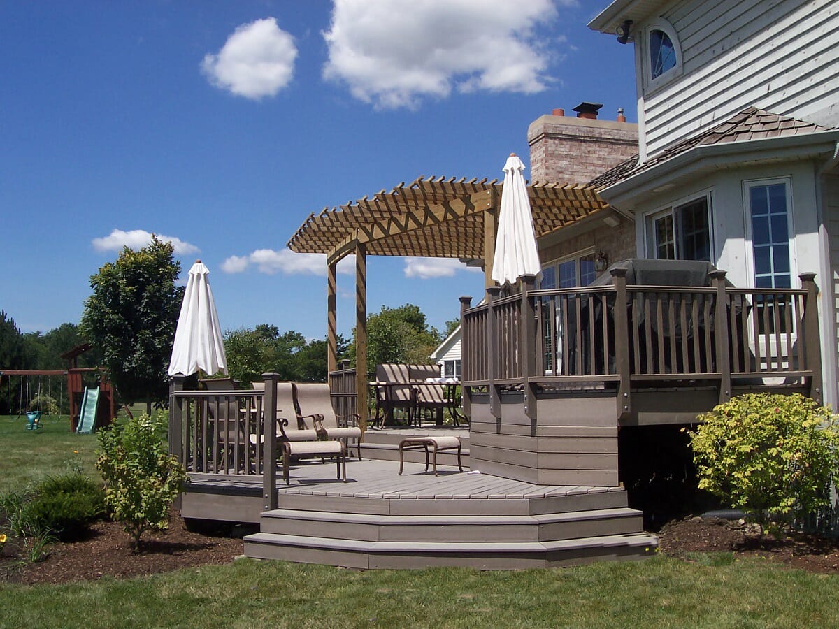 pergola on deck