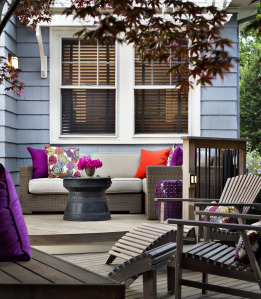 outdoor living space