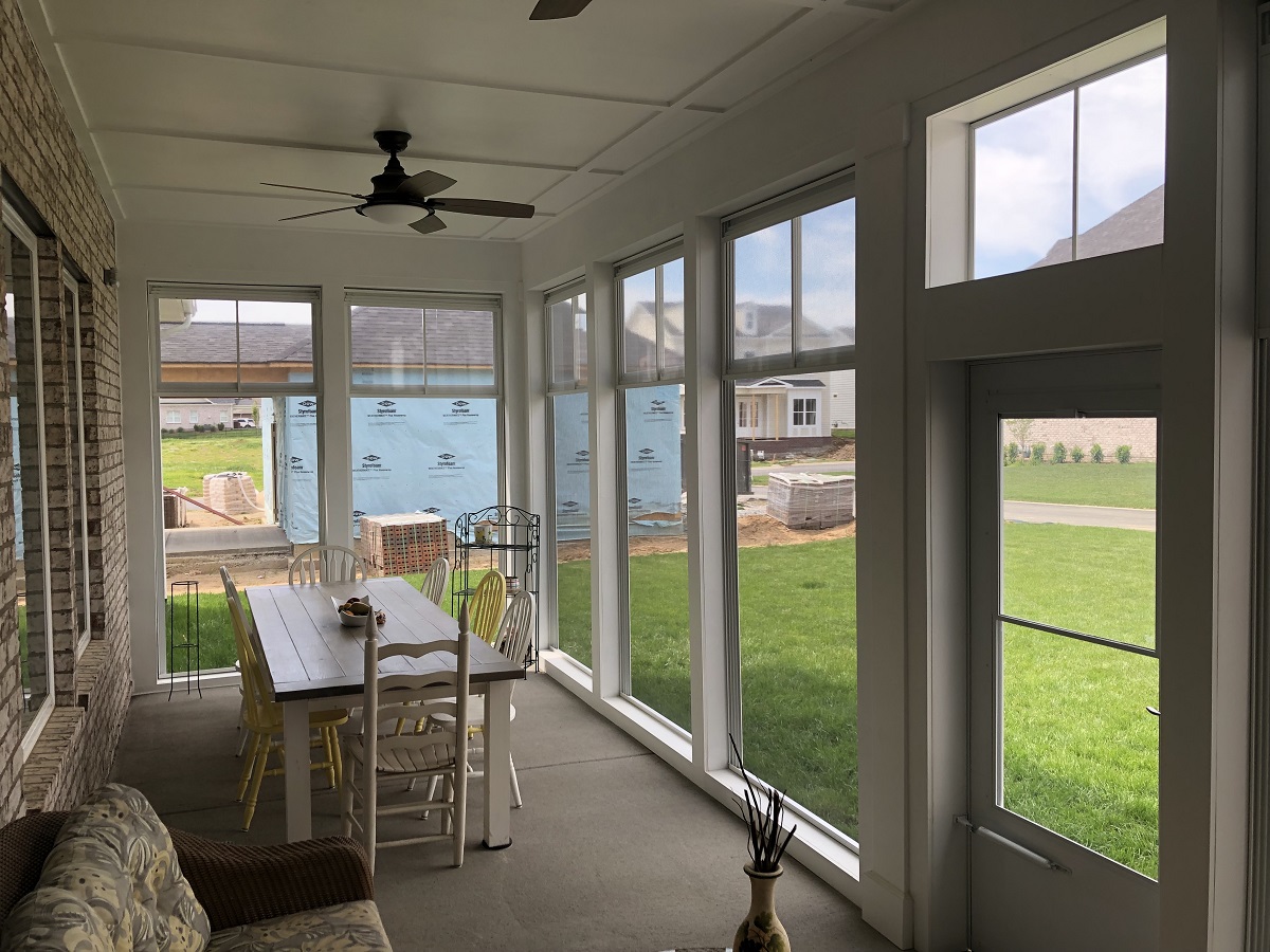 Turn your porch into a screened porch or 3season porch for the perfect