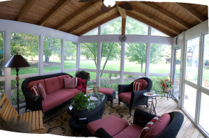 screened porch 