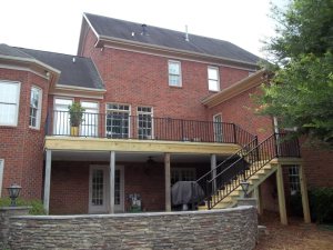 upgraded patio and upper deck from another angle