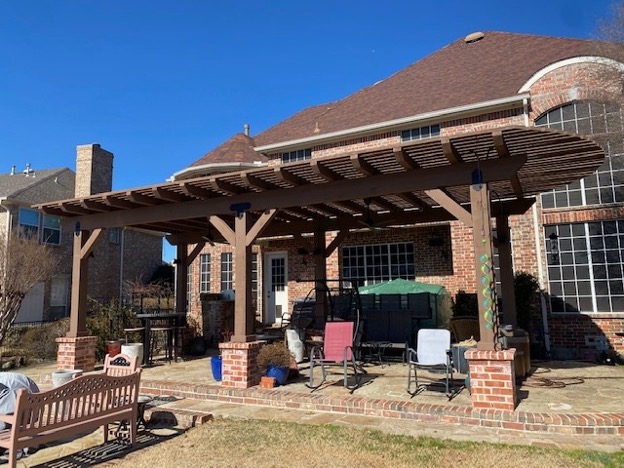 custom pergola