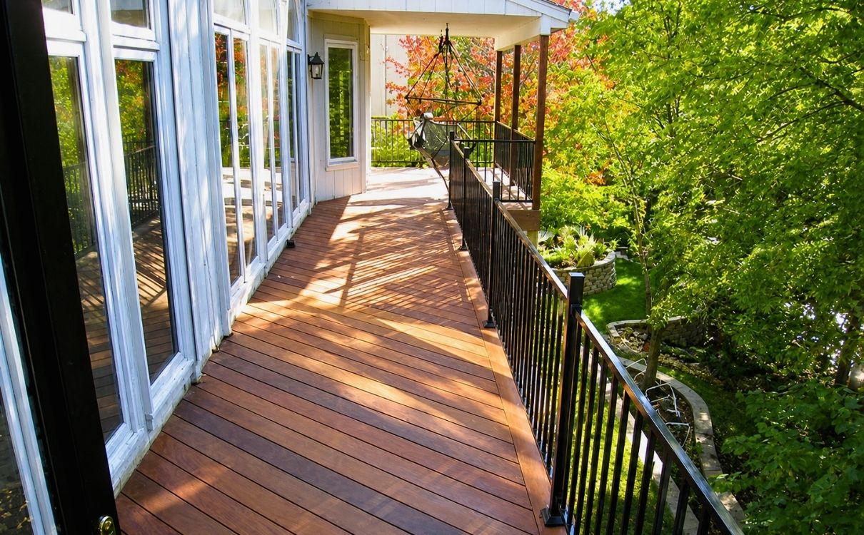 Ipe hardwood deck builders Kansas City area