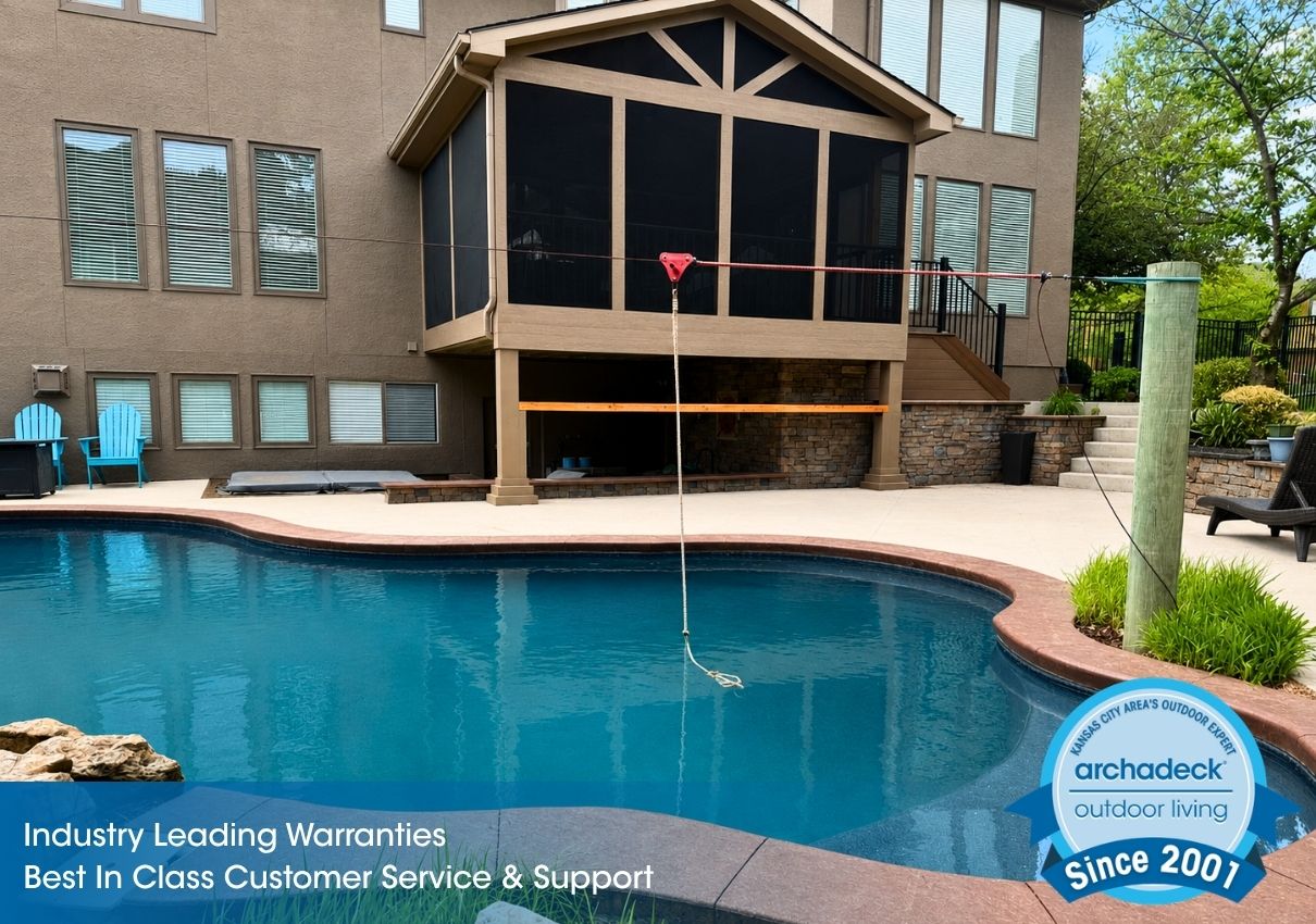 Kansas City Outdoor Living Builders, Screened in Porches