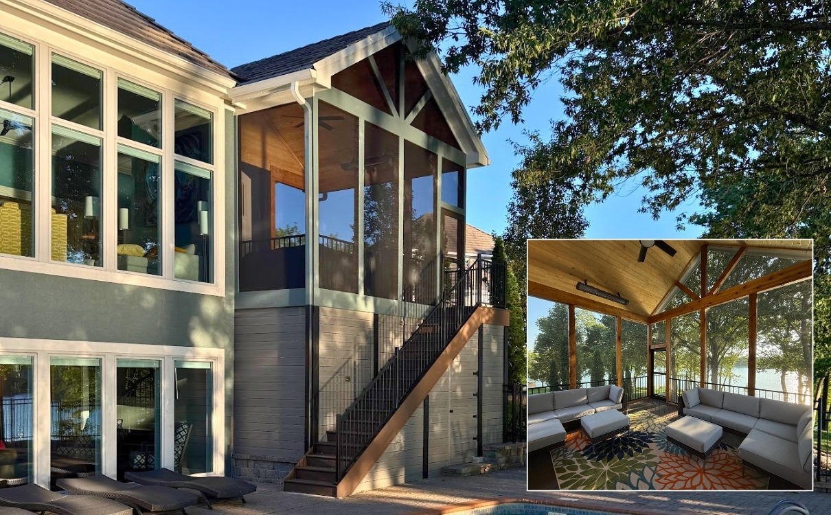 Lees Summit screened in porches near me