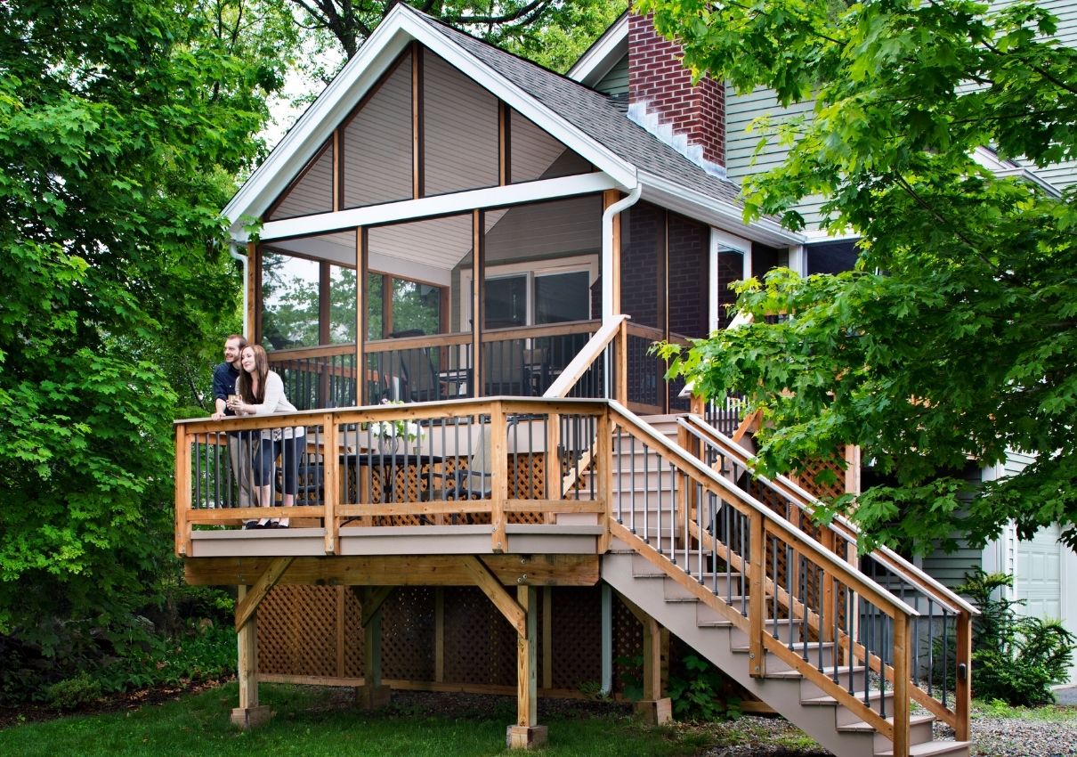 Lexington screened in porch builders near me