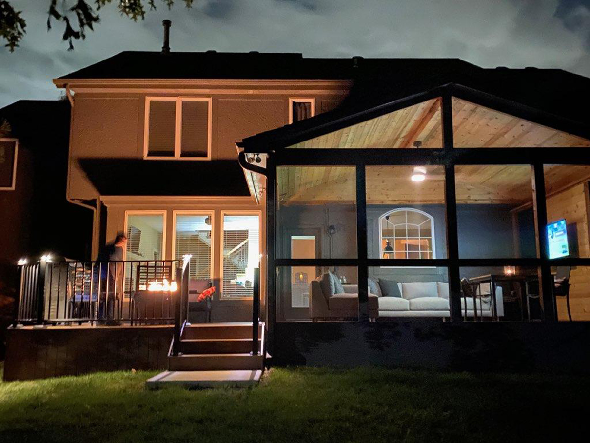 screened porch