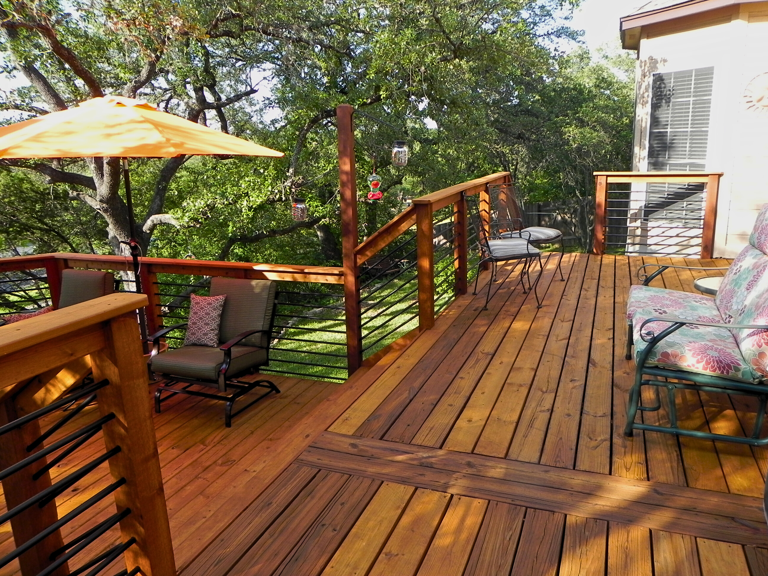 custom wood deck fort wayne indiana