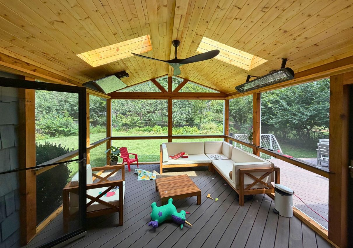 screened porch builder Prairie Village KS