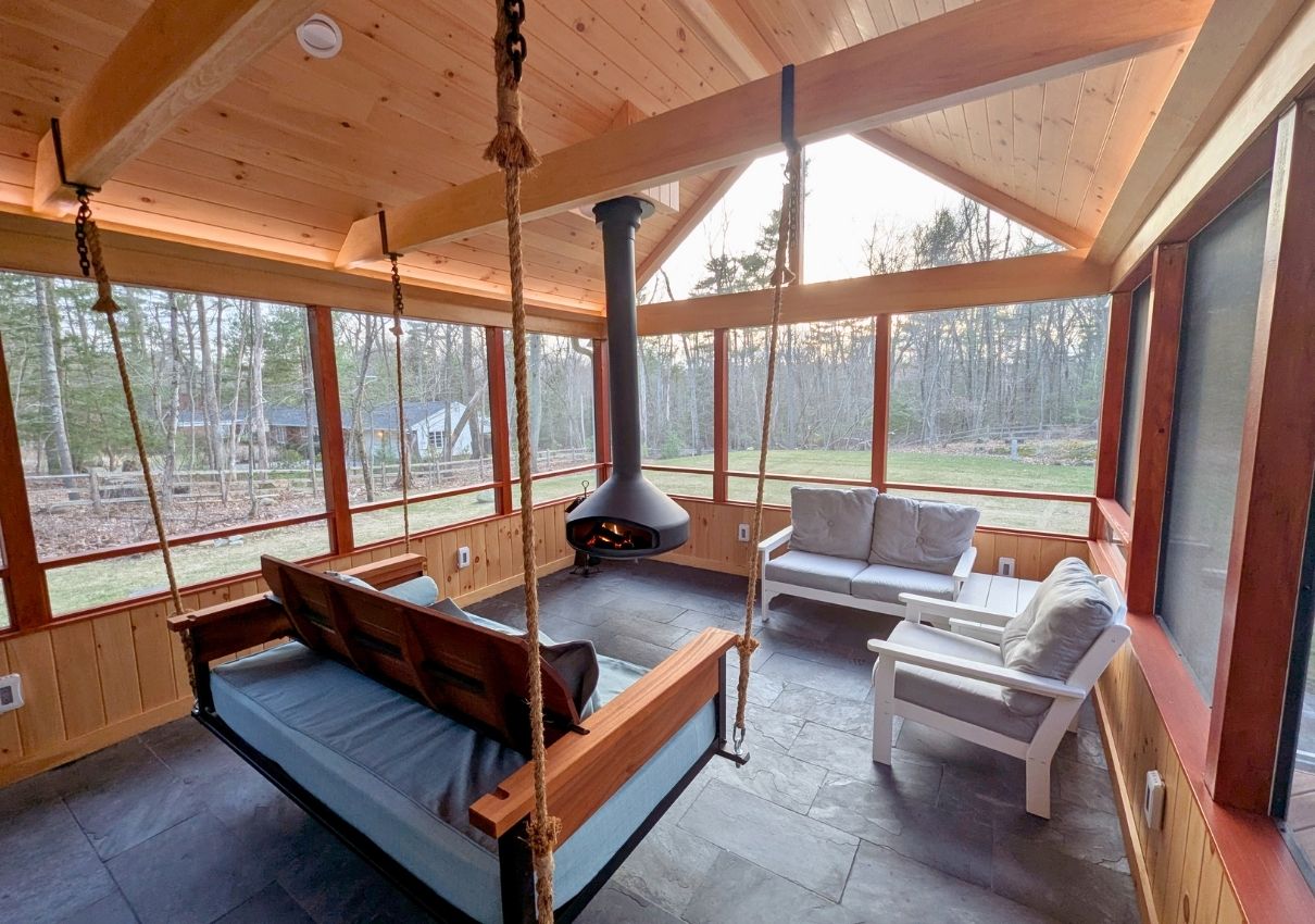 Sherborn MA screened in porch builders near me