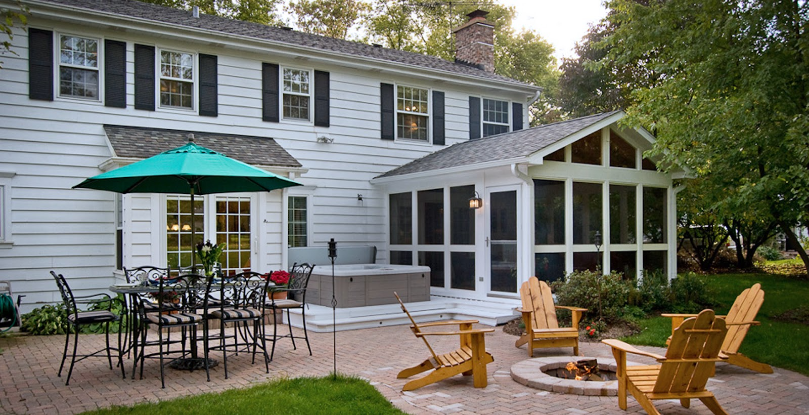 Back Patio and Deck