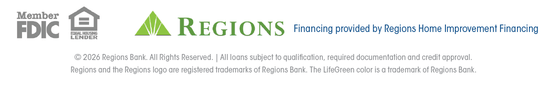 Regions financing with Archadeck of Naperville.