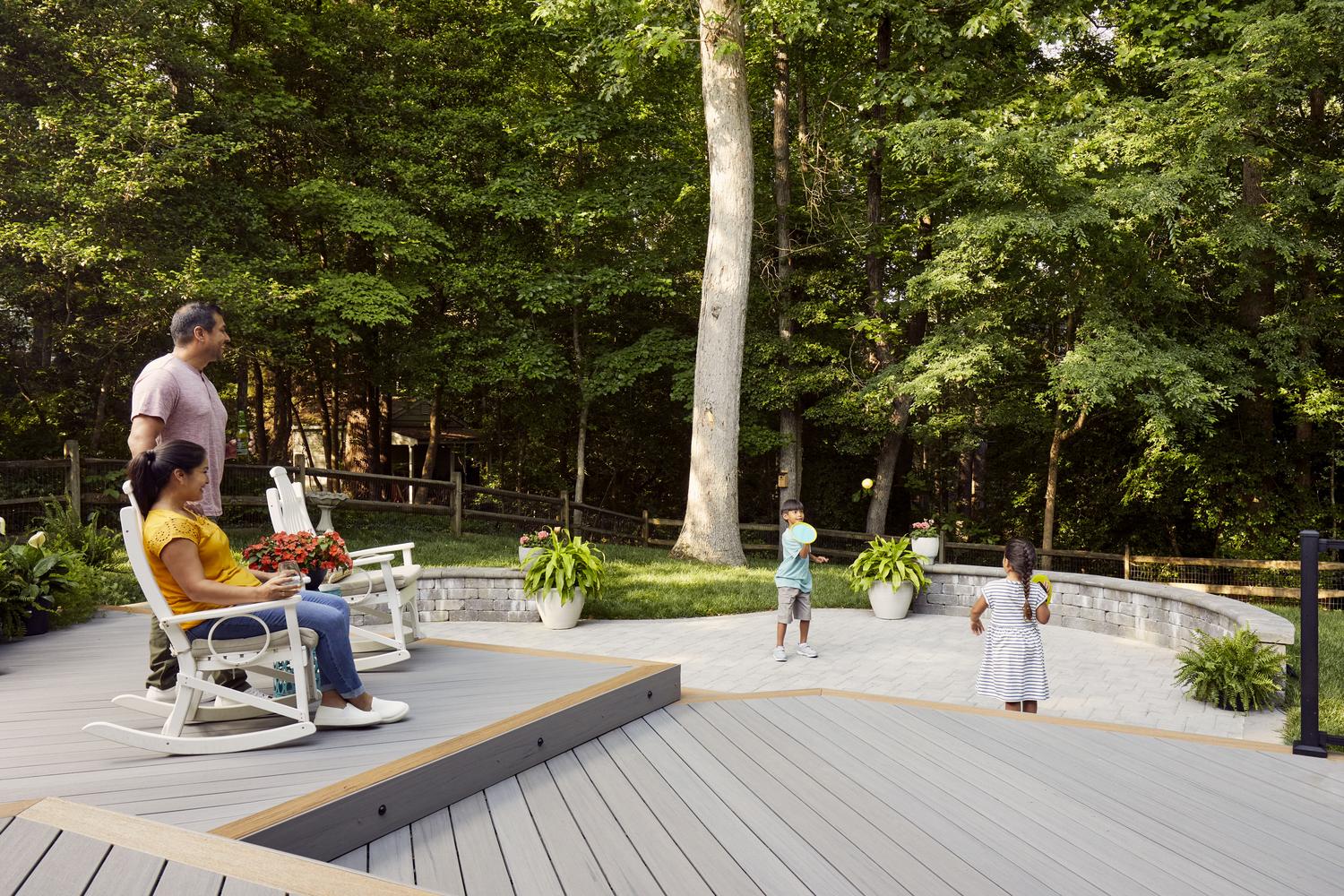 outdoor deck