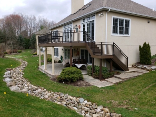 two story deck in Cuyahoga