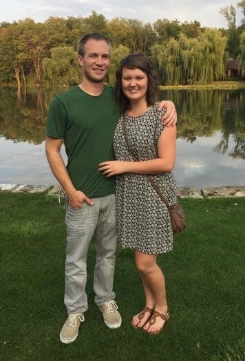 Patrick and his wife