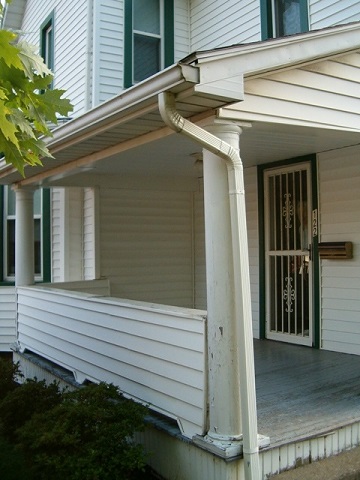front porch before photo