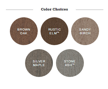 Timbertech Terrain Collection colors