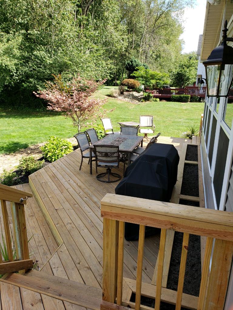 multi-level deck