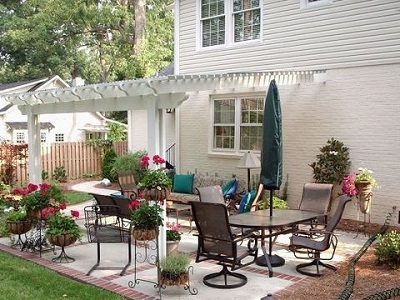 White Pergola