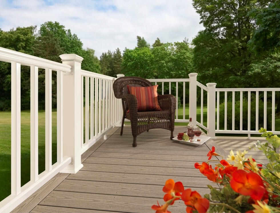 chair on new deck
