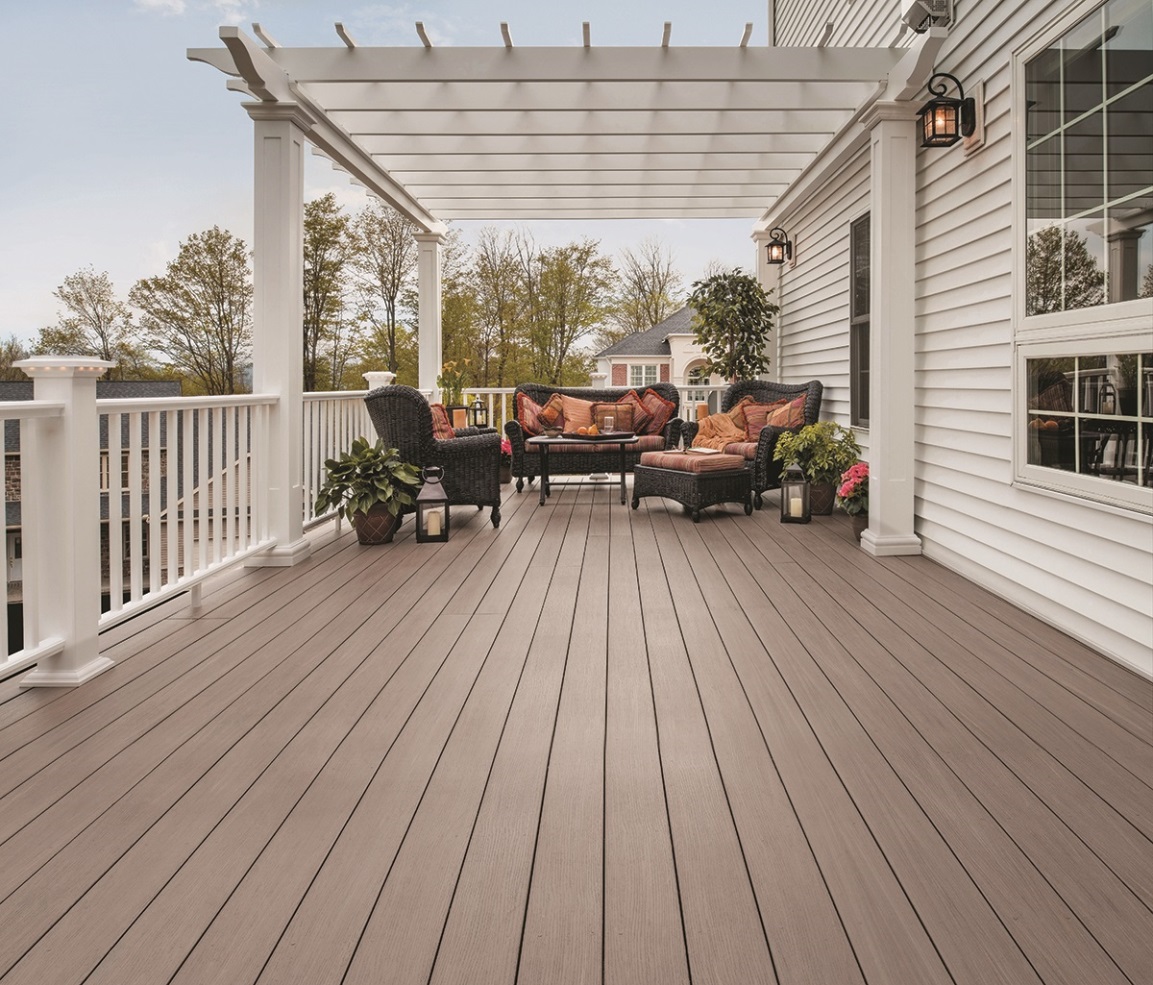 seating area on deck