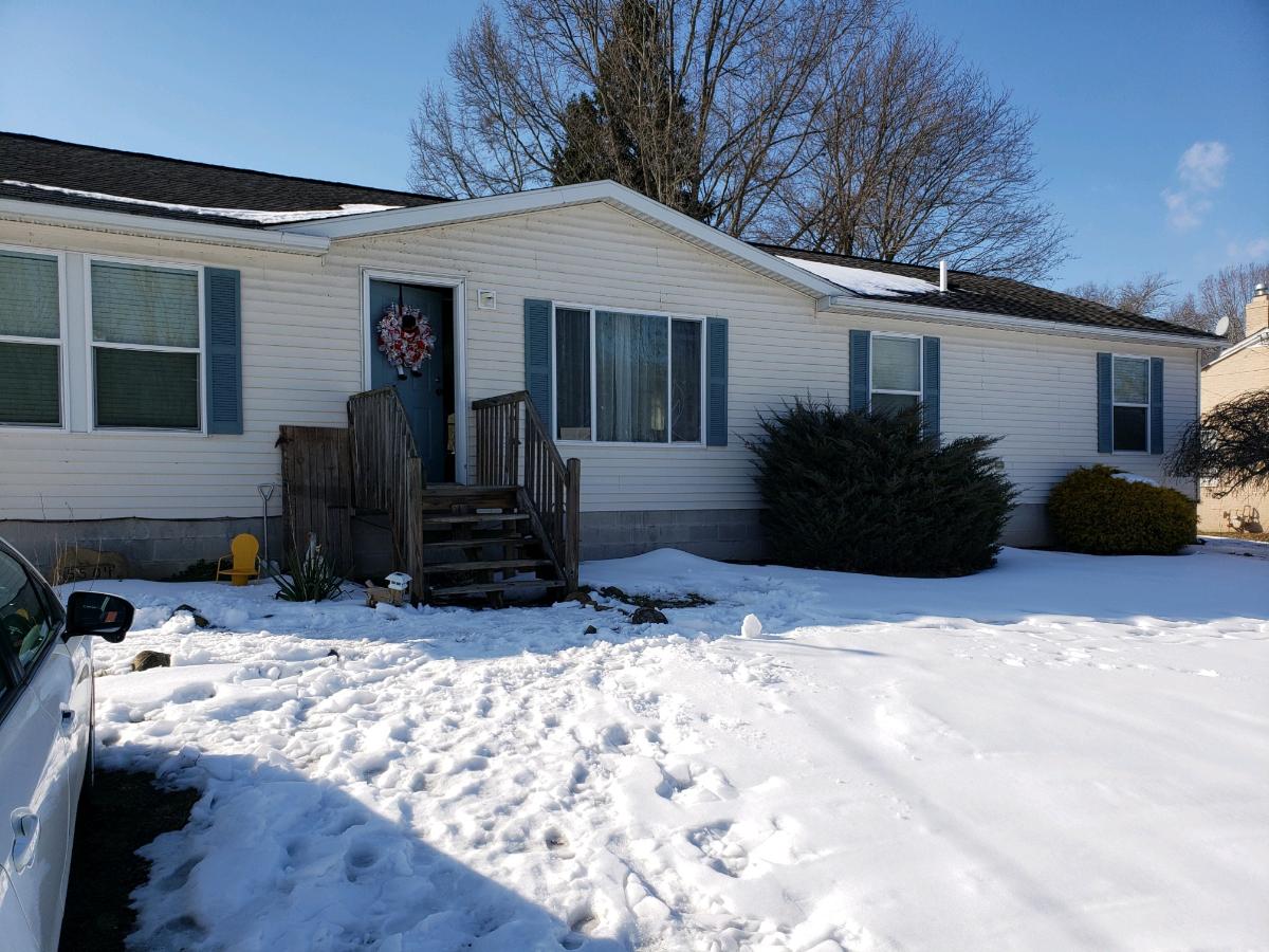 front house before porch build