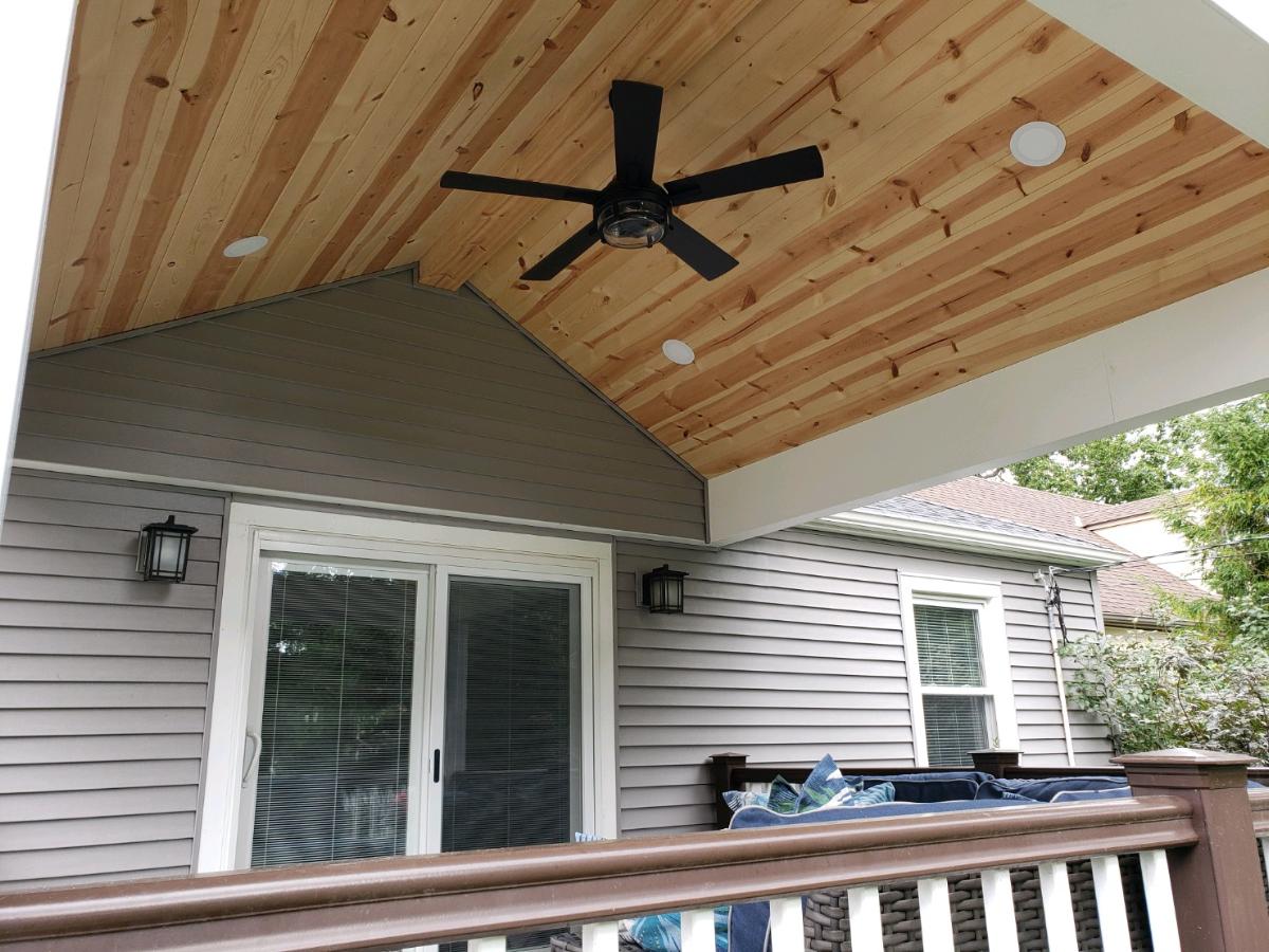 interior covered porch