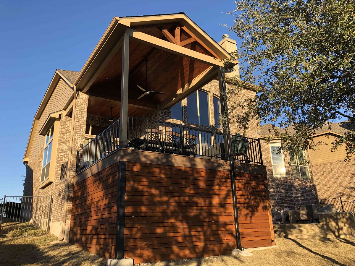 Showcasing 3 projects on the same street in Bee Cave TX. 