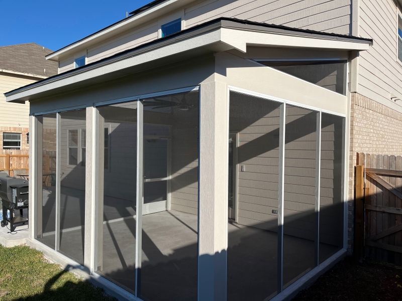 pflugerville tx screened patio contractors