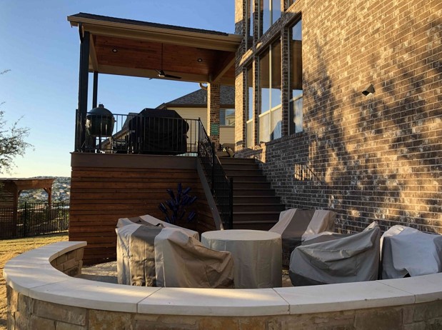 Showcasing 3 projects on the same street in Bee Cave TX. 