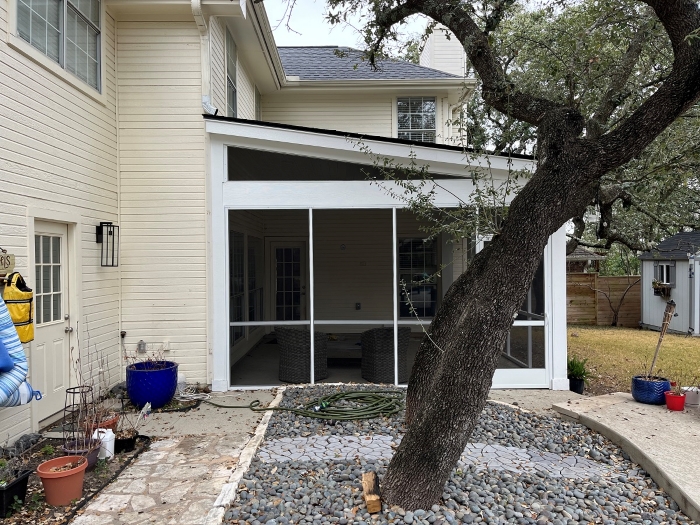 Austin WUI Compliant Screened Room Builder