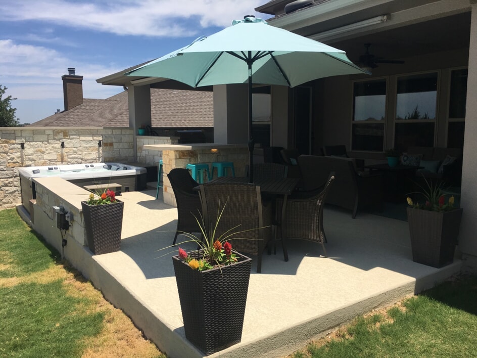 new patio